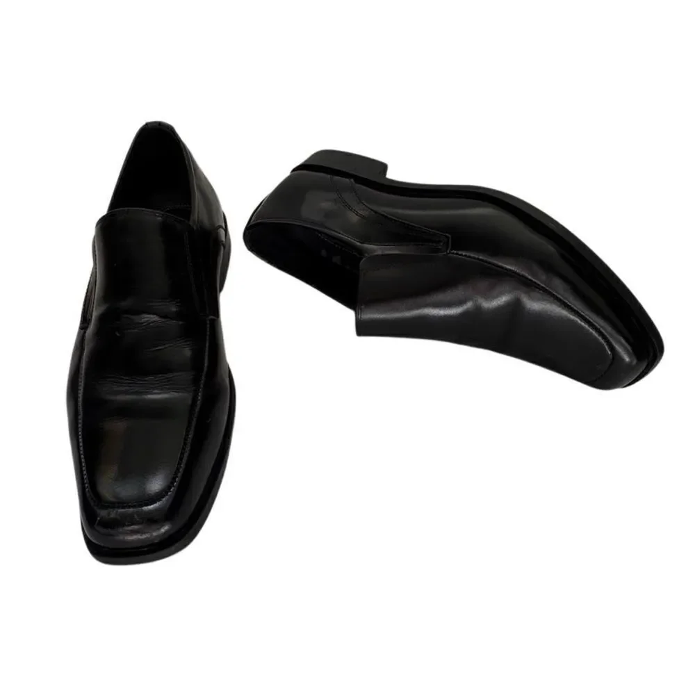 Stacy Adams Cassidy Mens Moc-Toe Slip-On Leather Dress Shoes